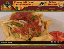 Tablet Screenshot of elnopalmex.com